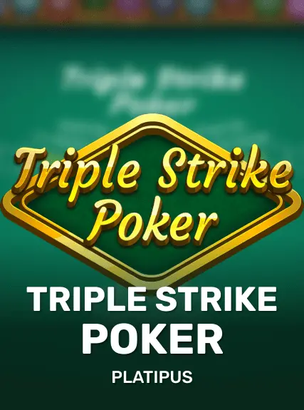 Triple Strike Poker game tile